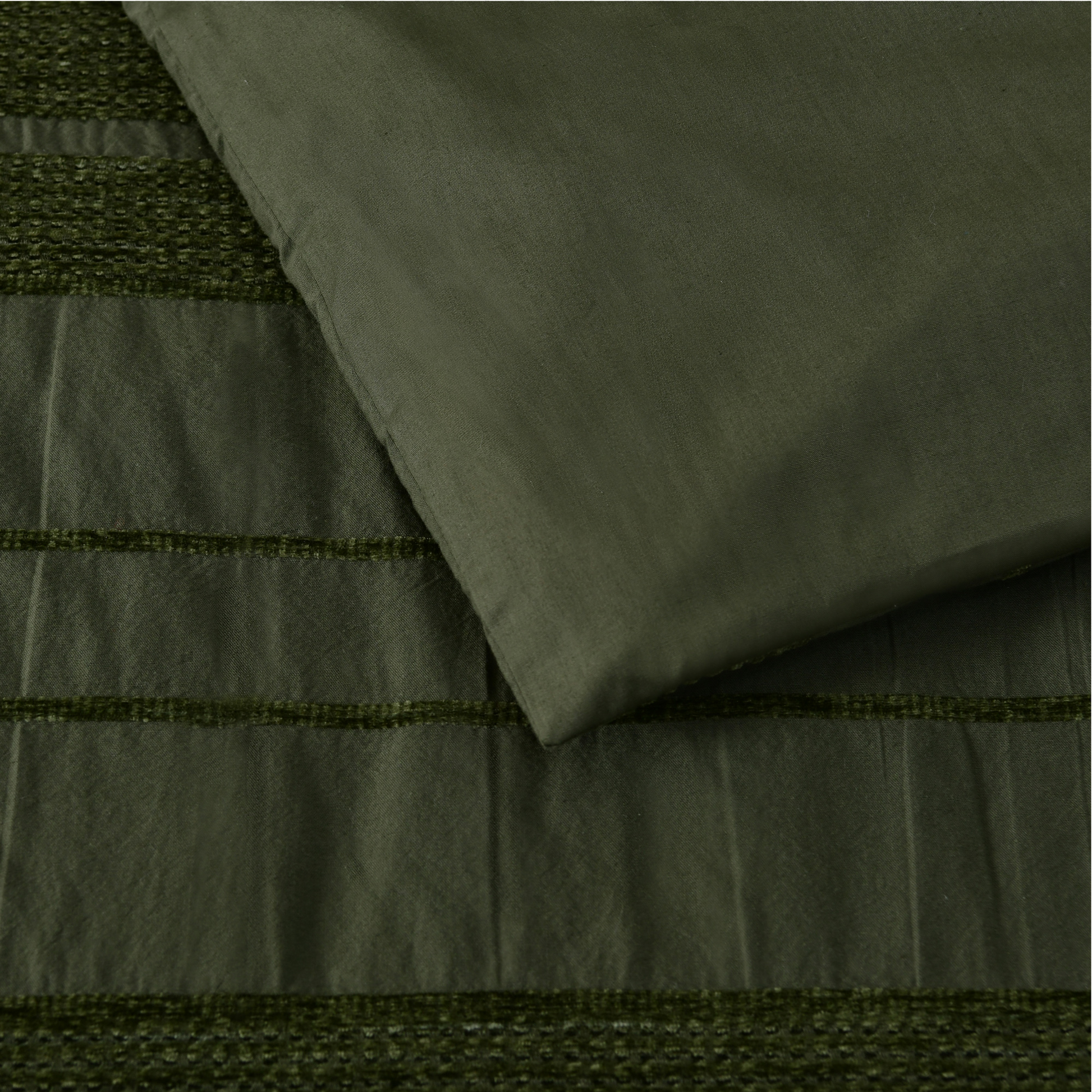 Avery Forest Green Quilt Cover Set By Bianca
