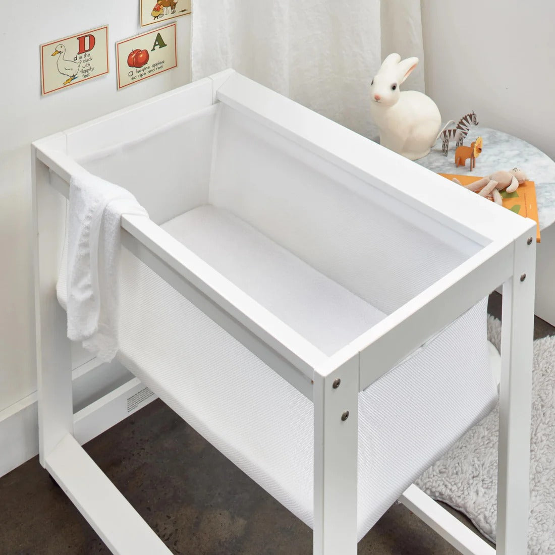 Bamboo Fitted Waterproof Bassinet Mattress Protector by Protect-A-Bed