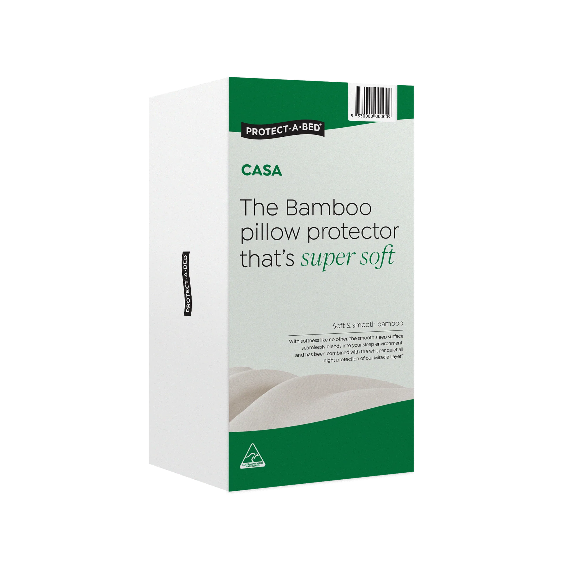 Casa Bamboo Jersey Waterproof Pillow Protector by Protect-A-Bed