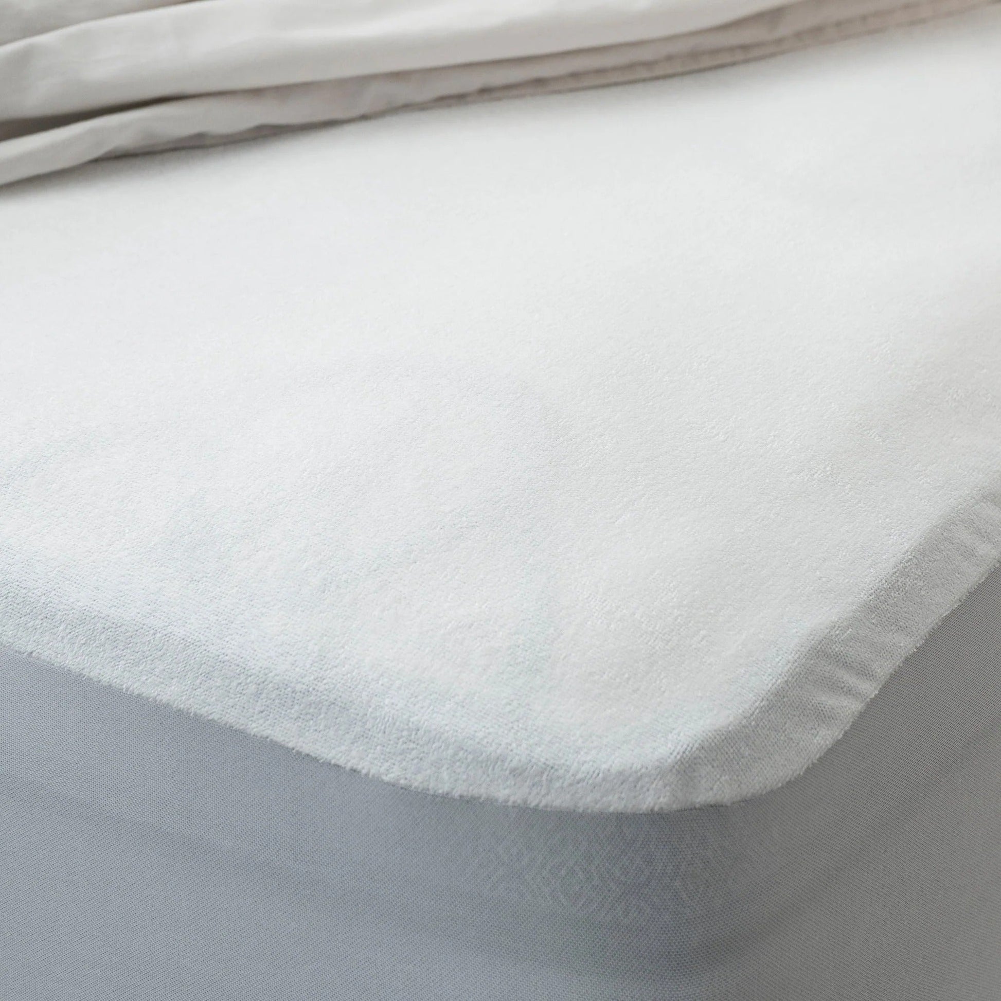 Cotton Terry Fitted Waterproof Cot Mattress Protector by Protect-A-Bed