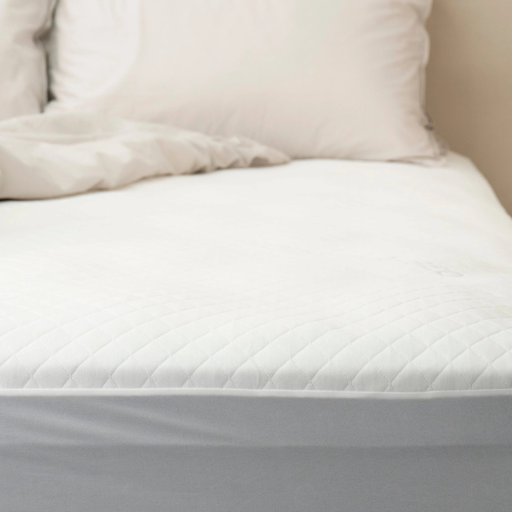 Cumulus™ Cotton Jacquard Fitted Waterproof Mattress Protector by Protect-A-Bed