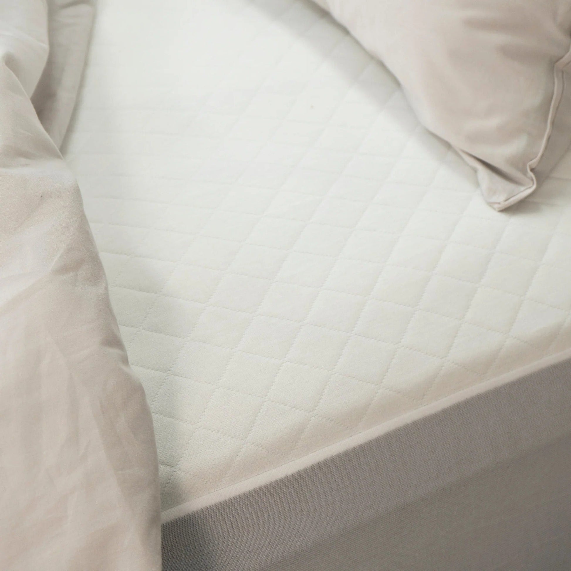 Cumulus™ Cotton Jacquard Fitted Waterproof Mattress Protector by Protect-A-Bed