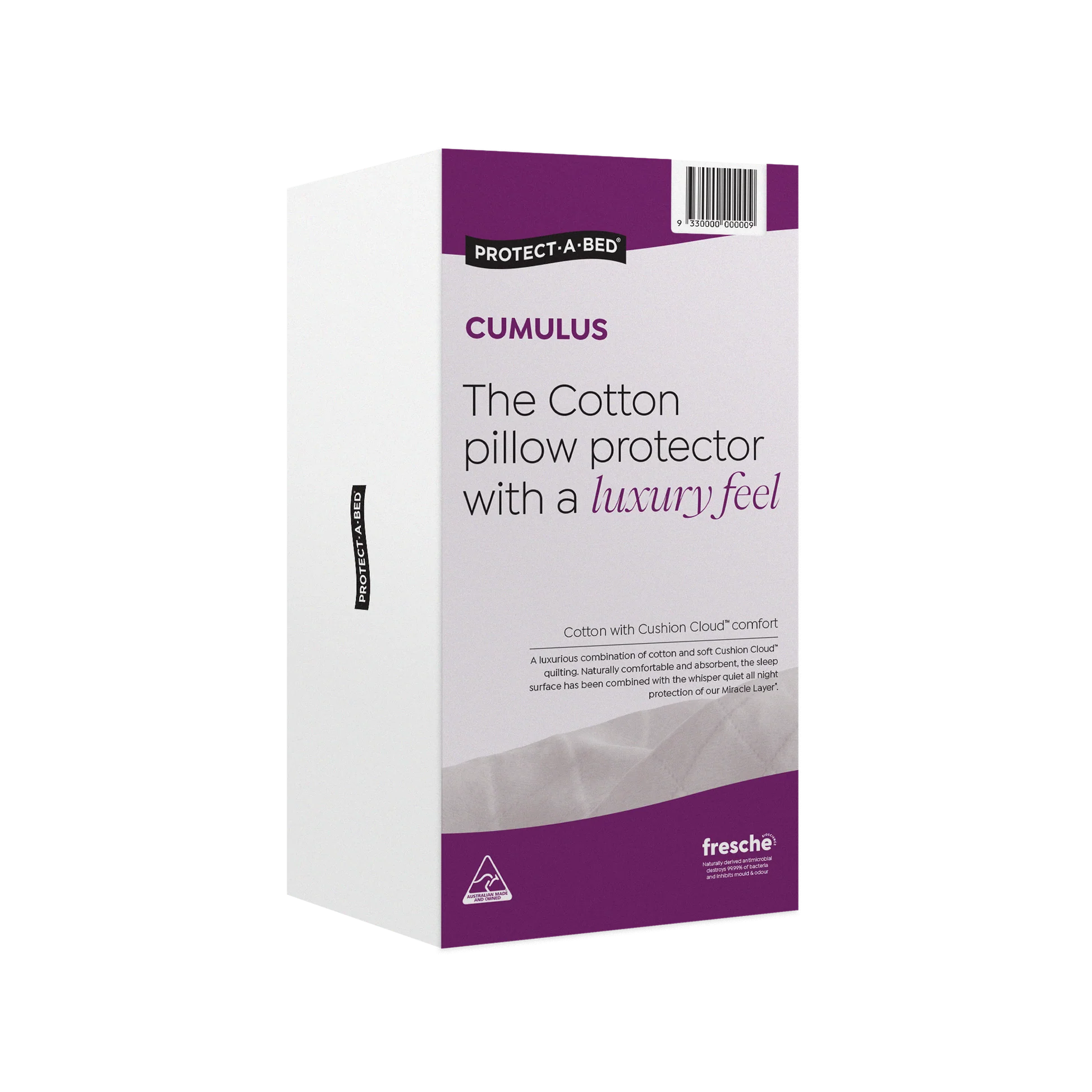 Cumulus™ Cotton Jacquard Waterproof Pillow Protector by Protect-A-Bed