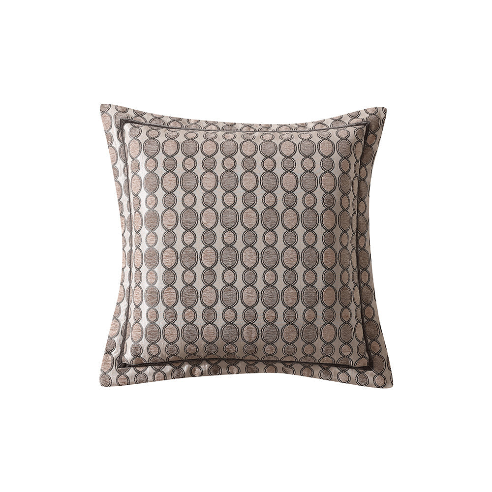 Asteria Antique Black European Pillowcase by Davinci