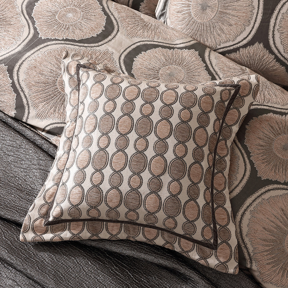 Asteria Antique Square Cushion Pillowcase by Davinci