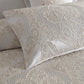 Emerson Ivory Quilt Cover Set by Davinci