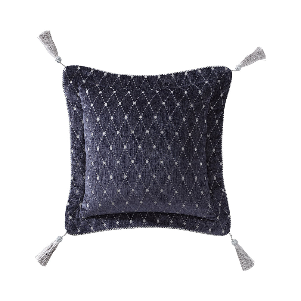 Esmeralda Ink Square Cushion Pillowcase by Davinci