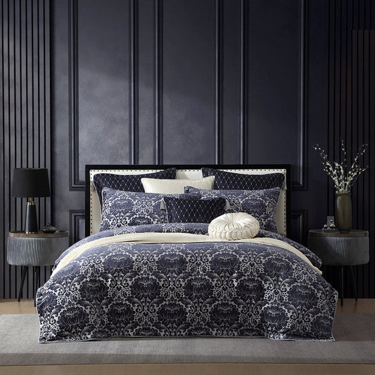Esmeralda Ink Quilt Cover Set by Davinci