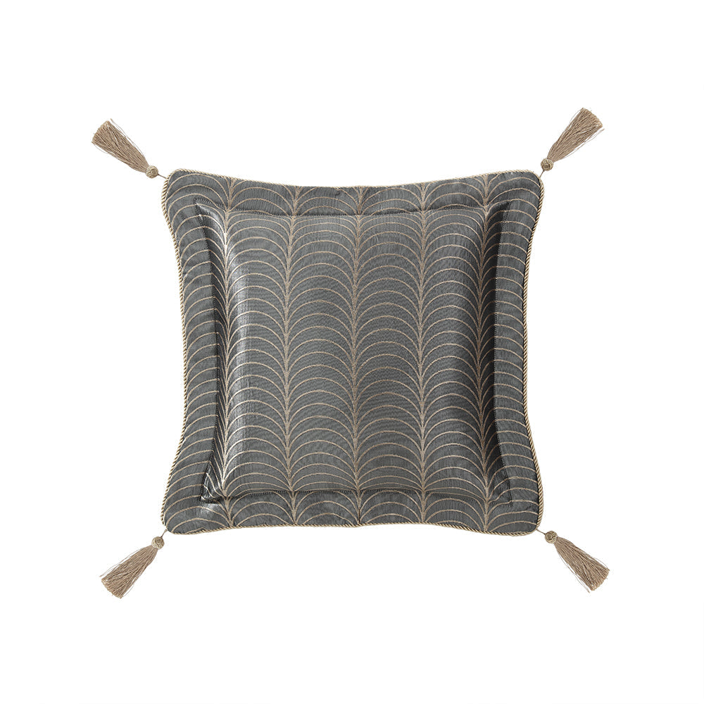 Florentine Gold Square Cushion by Davinci
