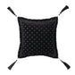 Imperial Black Square Cushion Pillowcase by Davinci