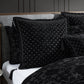 Imperial Black European Pillowcase by Davinci