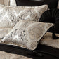 Monarch Pewter Square Cushion Pillowcase by Davinci