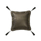 Sovereign Stripe Bronze Square Cushion Pillowcase by Davinci