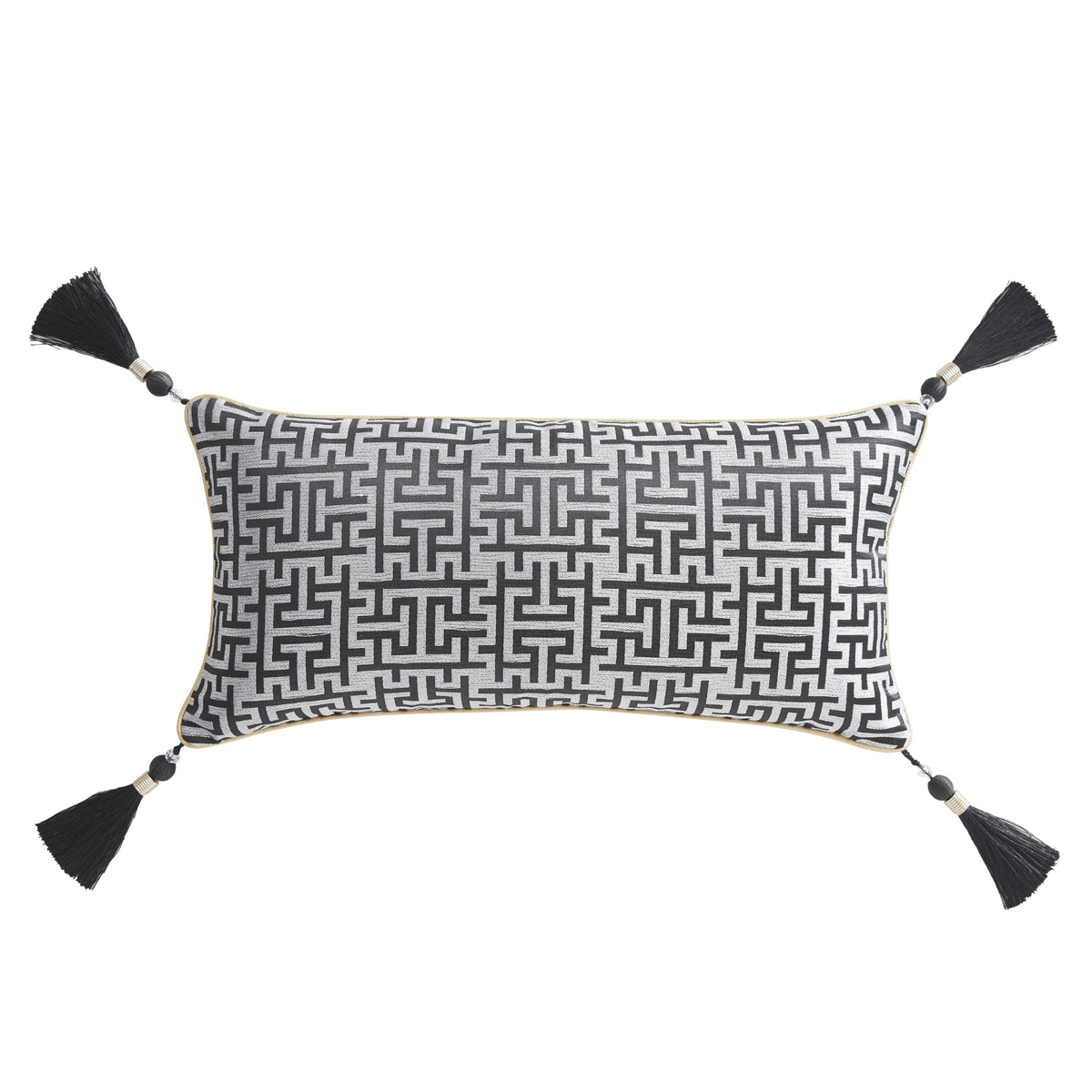 Tywin Black Cushion Pillowcase by Davinci