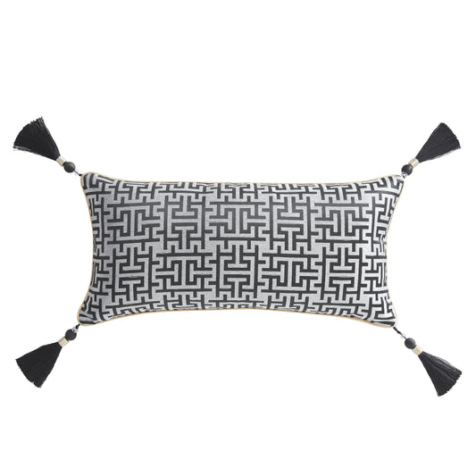 Tywin Black Cushion Pillowcase by Davinci