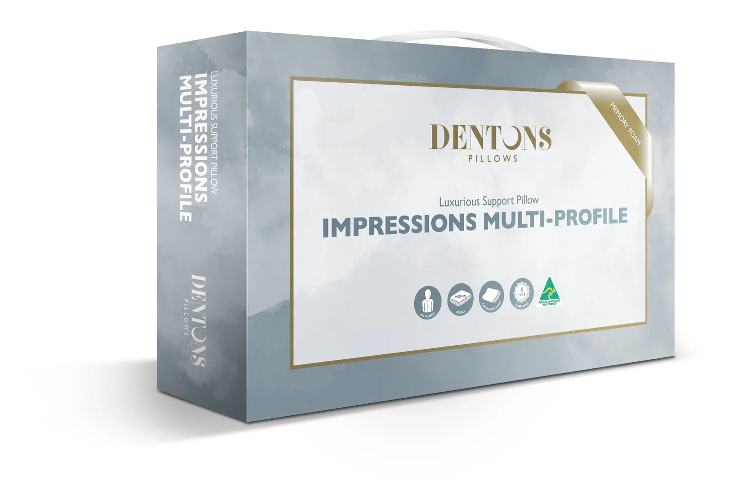 Dentons Impressions Multi-Profile Memory foam Pillow
