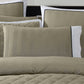 Essex Olive Quilt Cover Set by Logan & Mason