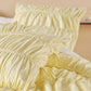 Layla Lemon Quilt Cover Set by Linen House
