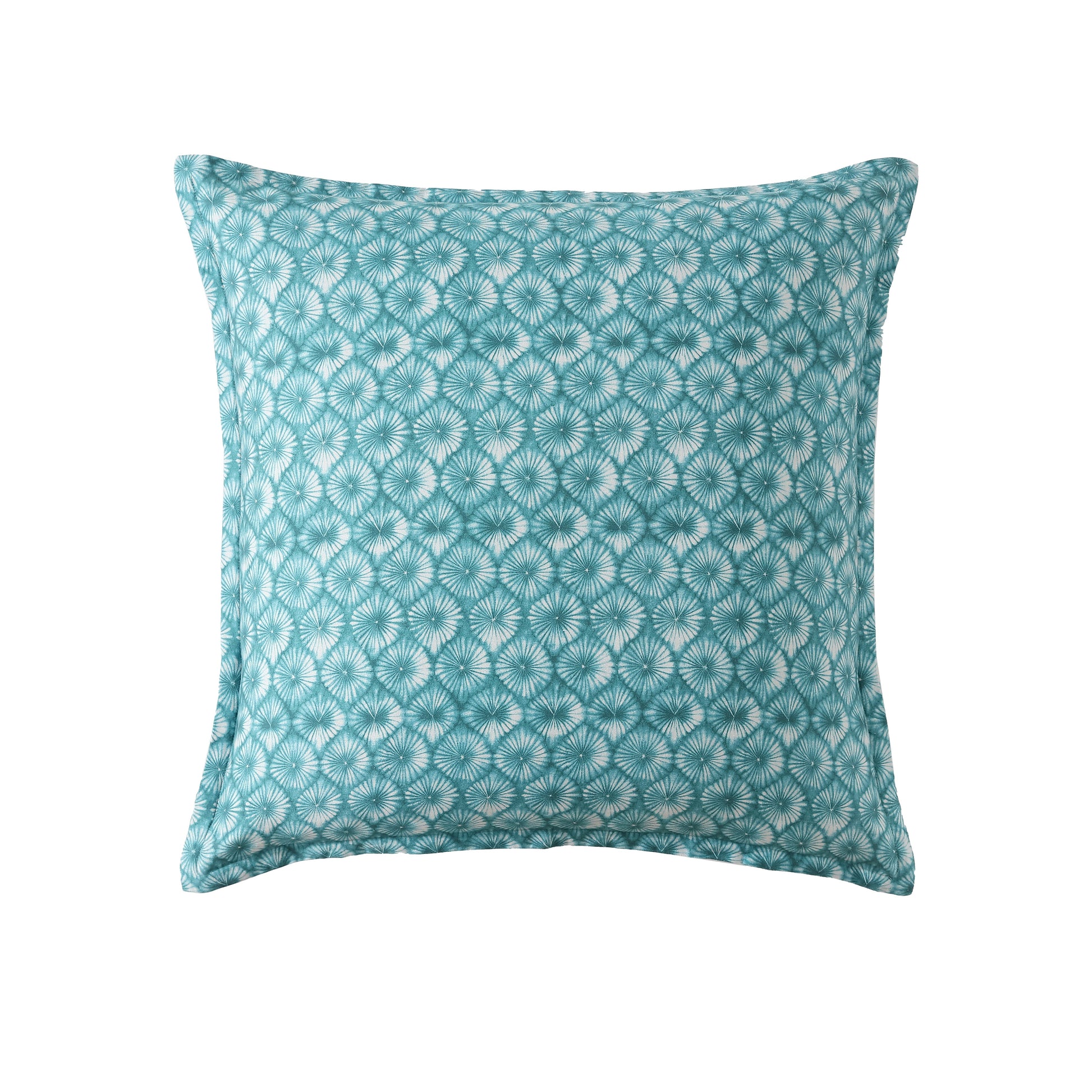 Akira Teal European Pillowcase by Logan and Mason