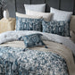 Chloris Ink Quilt Cover Set by Logan and Mason