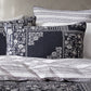Ebony Black Quilt Cover Set by Logan and Mason