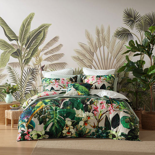 Piper Forest Quilt Cover Set by Logan and Mason