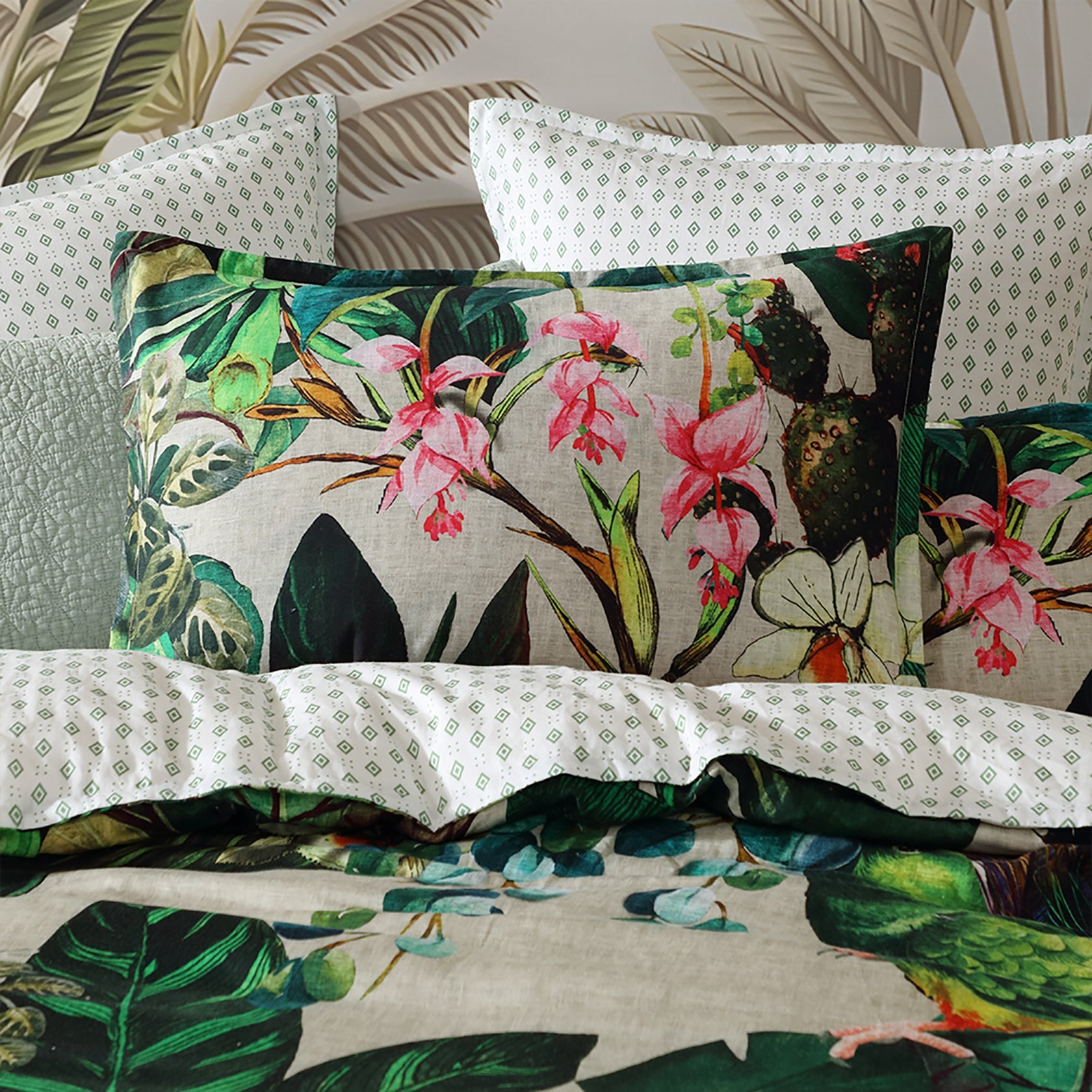 Piper Forest Quilt Cover Set by Logan and Mason