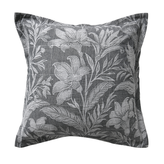 Maidstone Grey European Pillowcase by Bianca