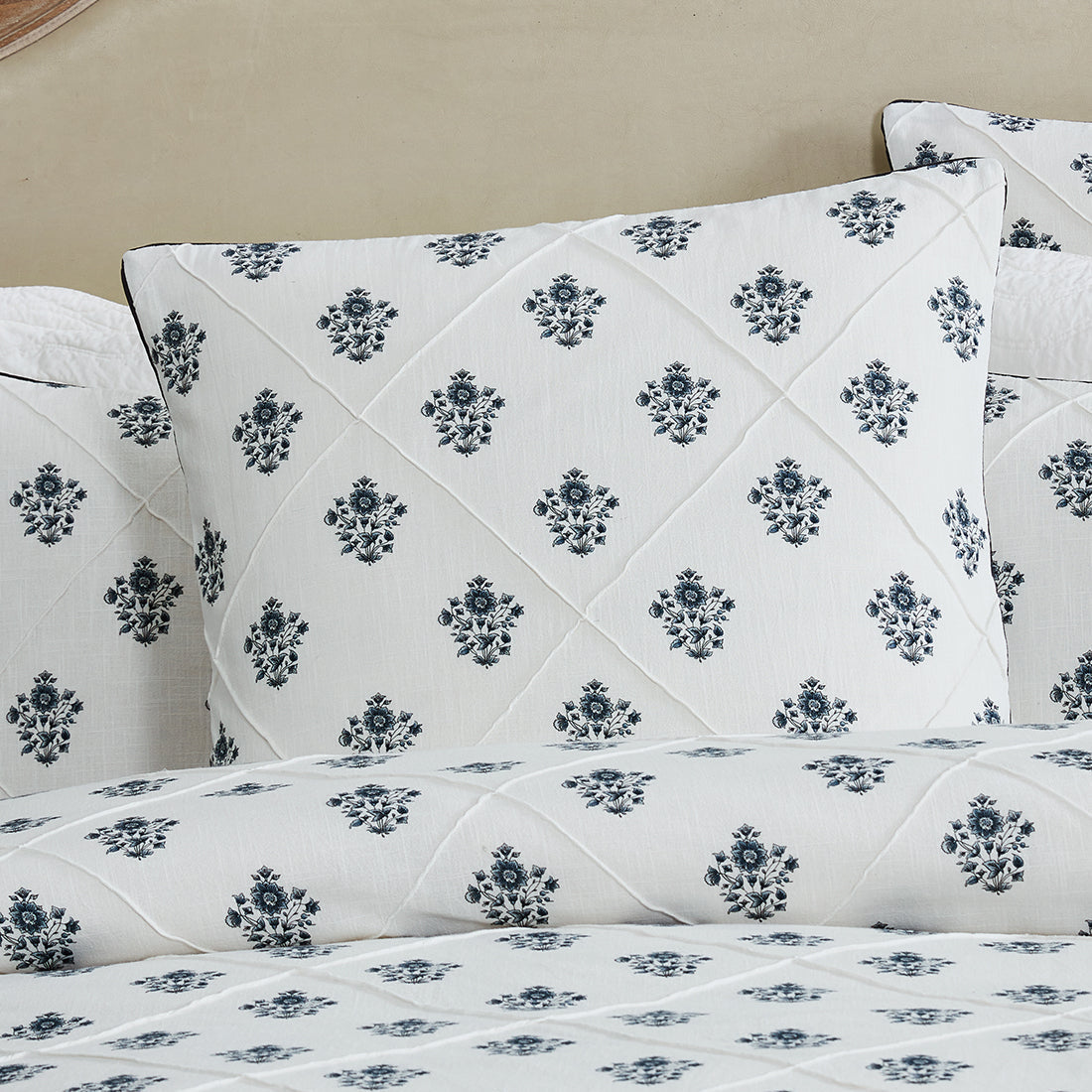 Bellevue White European Pillowcase by Private Collection