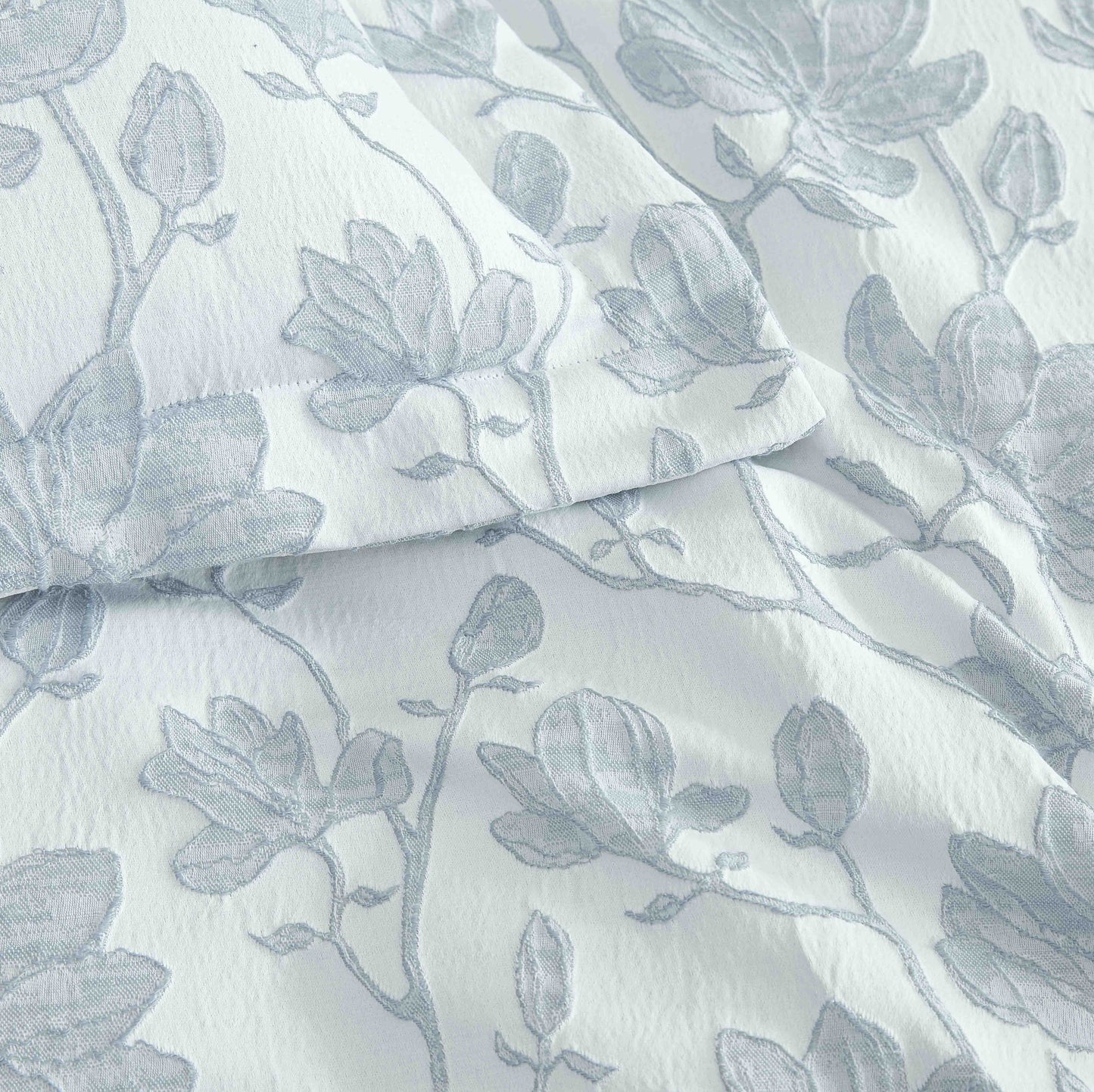 Bloom Denim Quilt Cover Set by Private Collection