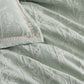 Florence Sage Quilt Cover Set by Private Collection
