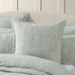 Florence Sage European Pillowcase by Private Collection