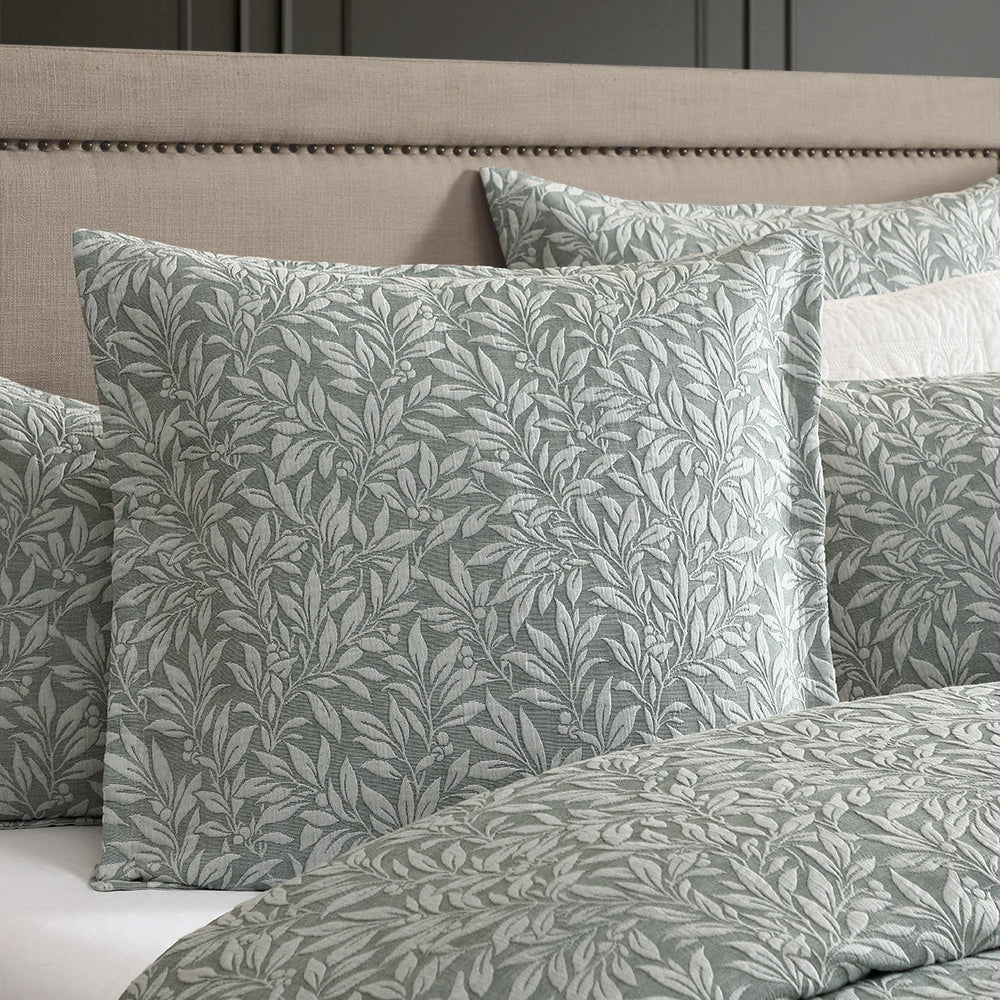 Gwyneth Cilantro European Pillowcase by Private Collection