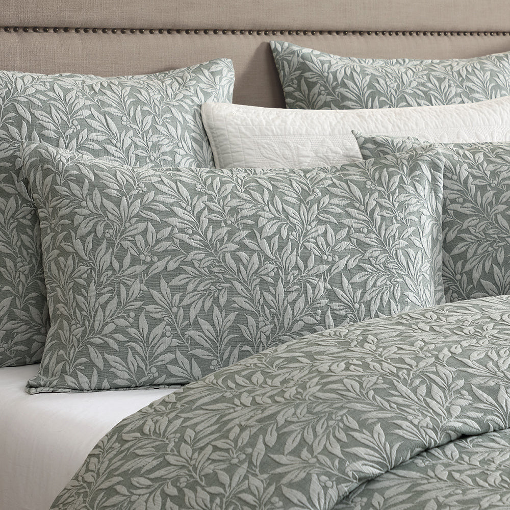 Gwyneth Cilantro Quilt Cover Set by Private Collection