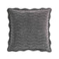 Indiana Charcoal European Sham by Private Collection