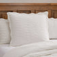 Indiana Ivory European Pillowcase by Private Collection
