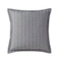 Mayfair Charcoal European Pillowcase by Private Collection