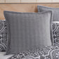 Mayfair Charcoal European Pillowcase by Private Collection