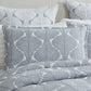 Monsera Chambray Quilt Cover Set by Private Collection