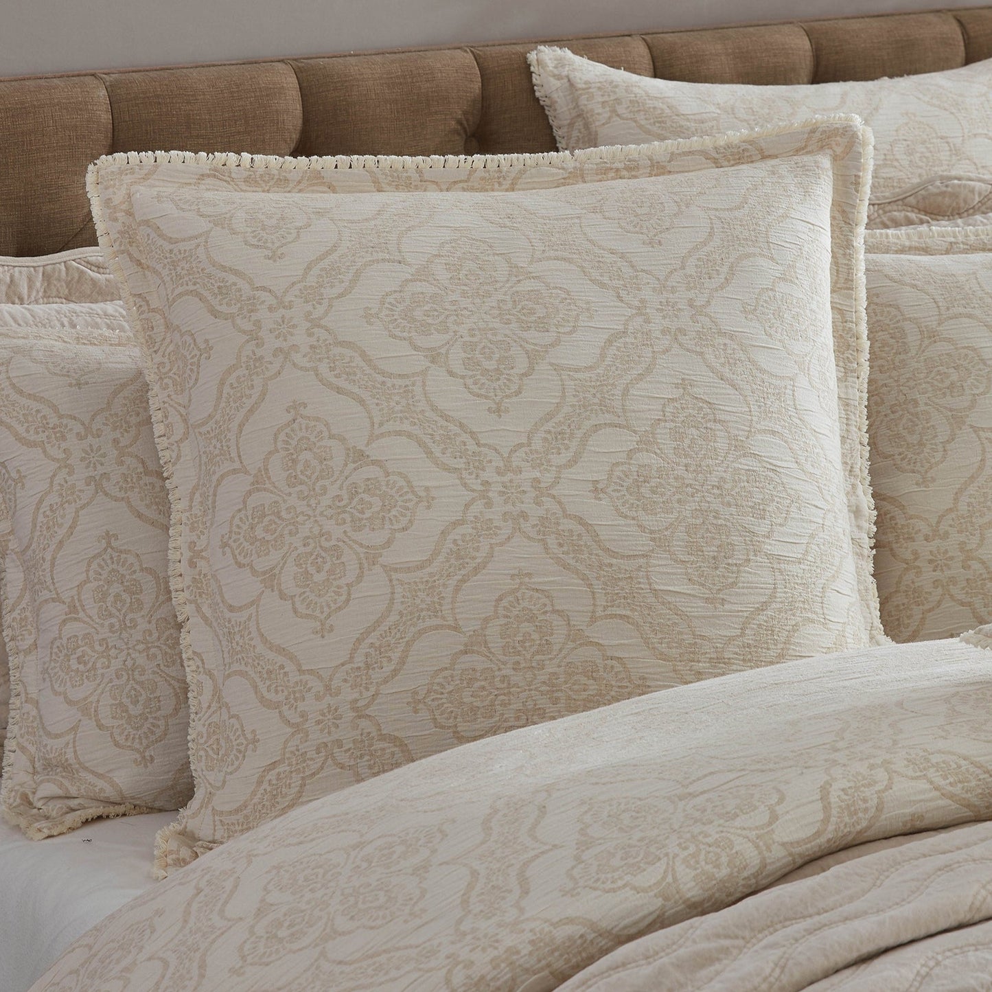 Parisian Linen European Pillowcase by Private Collection