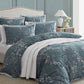 Samaria Teal Quilt Cover Set by Private Collection