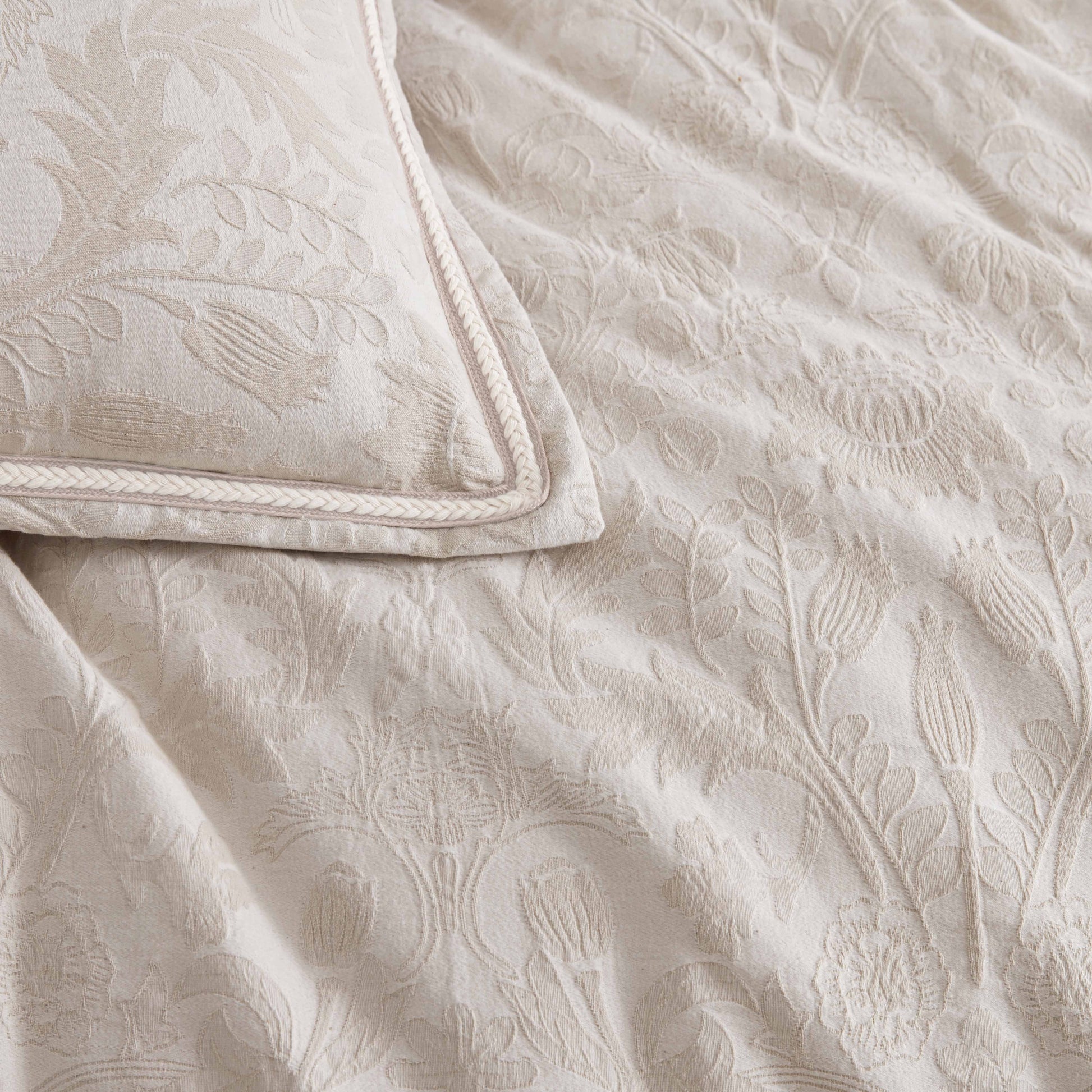 Savanna Natural Quilt Cover Set by Private Collection