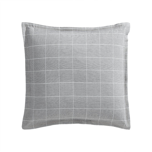 Stratus Charcoal European Pillowcase by Private Collection