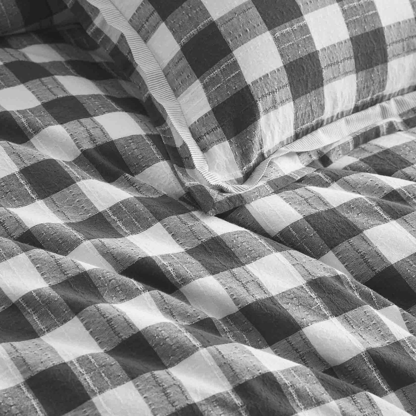 Waverley Charcoal Quilt Cover Set by Private Collection