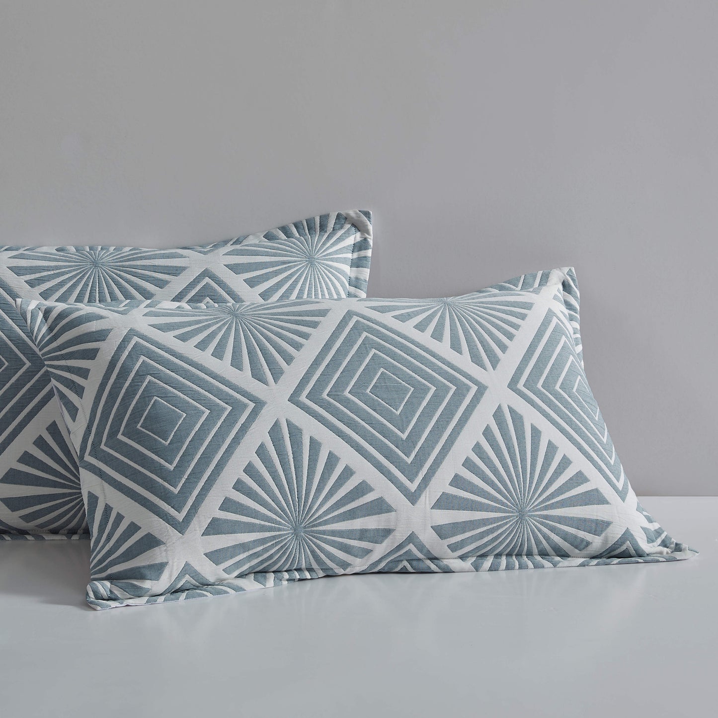 Alchemy Aegean Quilt Cover Set by Logan and Mason Platinum