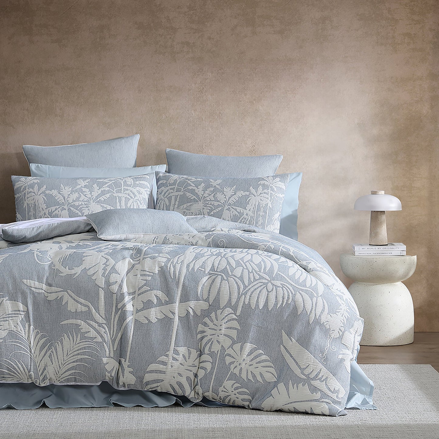 Aloha Aegean Quilt Cover Set by Logan and Mason Platinum