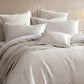 Arlo Stone Quilt Cover Set by Logan and Mason Platinum