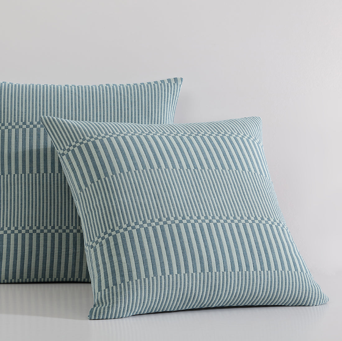 Axis Aegean European Pillowcase by Logan and Mason Platinum