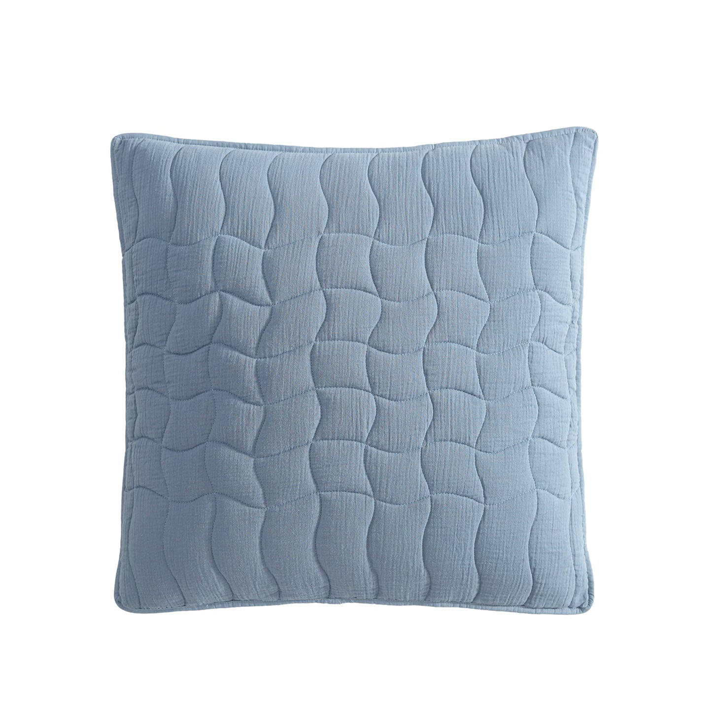 Cascade Slate European Sham by Logan and Mason Platinum