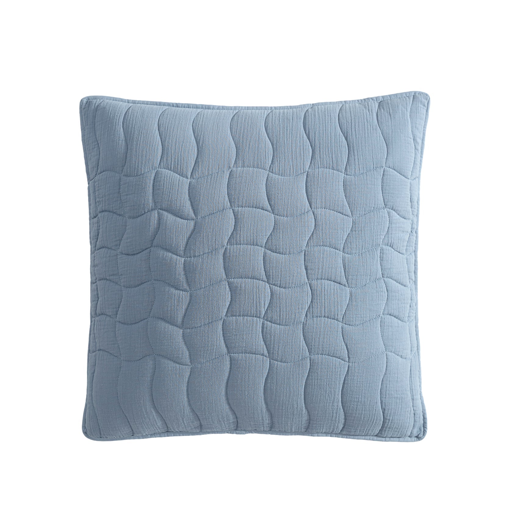 Cascade Slate European Sham by Logan and Mason Platinum